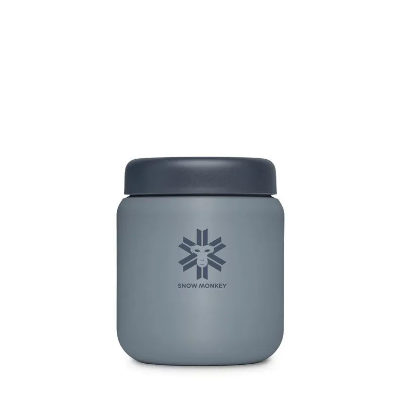 Termo posoda SNOWMONKEY Foodie Maxi 700 ml v barvi Arctic Deep za tople in sveže obroke na poti.