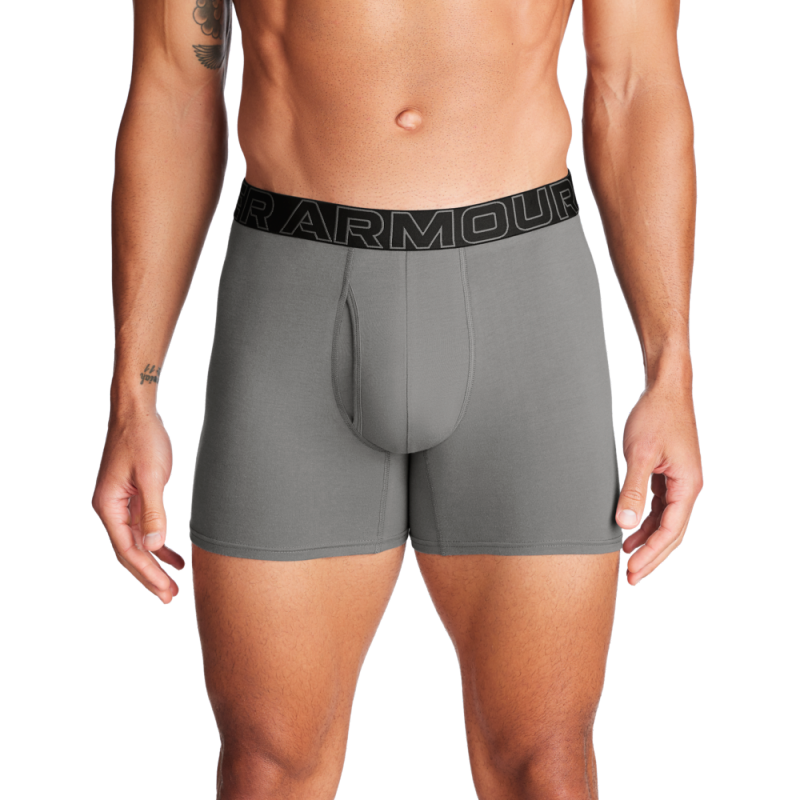 Moške spodnjice UA PERF COTTON 6IN 1383889-709 so izdelane iz hitrosušečega materiala Charged Cotton®, ki združuje mehak občutek naravnega bombaža in hitro sušenje. Brez stranskih in zadnjih šivov zagotavljajo vrhunsko udobje.