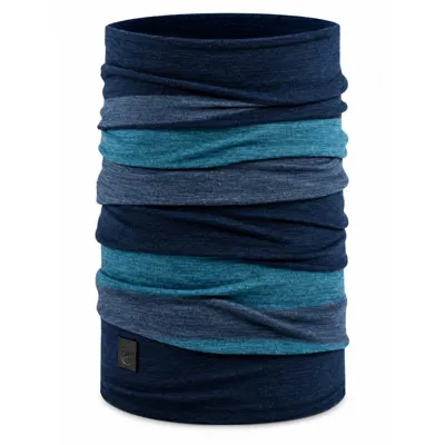 Multifunctional BUFF® MERINO MOVE BLOCK DENIM