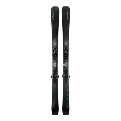 Ženske smuči ELAN WILDCAT 83 BLACK EDITION z vezmi ELX 11.0 GW SHIFT 25/26
