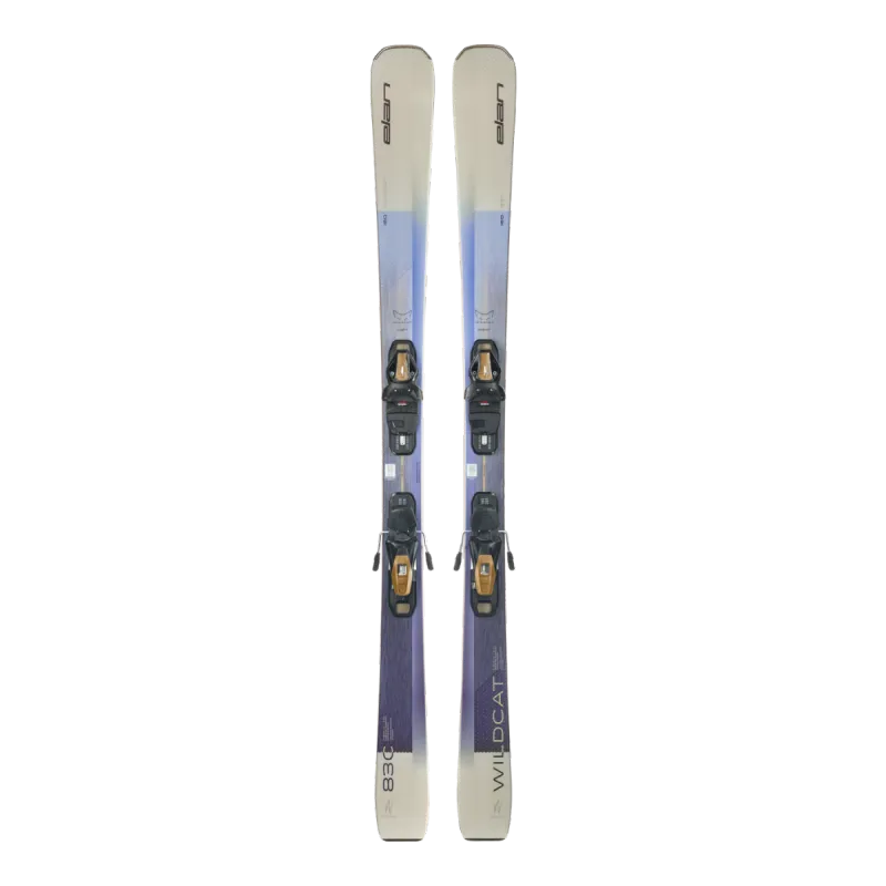 Test women's skis ELAN WILDCAT 83 C