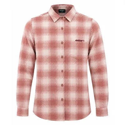 Ženska srajca ELAN LS LOOSE ROSE