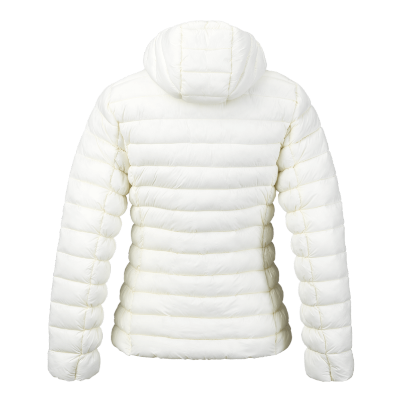 Jakna ELAN PADDED nudi toploto in stil v hladnih dneh. Izdelana iz recikliranega najlona in vodoodbojnega materiala, omogoča svobodo gibanja in udobje. Odlična izbira za aktivnosti na prostem!