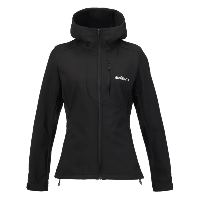 Softshell jakna Elan je zasnovana za dinamične aktivnosti in spremenljivo vreme. Izdelana iz raztegljive tkanine, nudi svobodo gibanja in udobje. Kapuca ščiti pred vremenskimi vplivi, medtem ko nastavljive manšete omogočajo prilagodljivo prileganje.