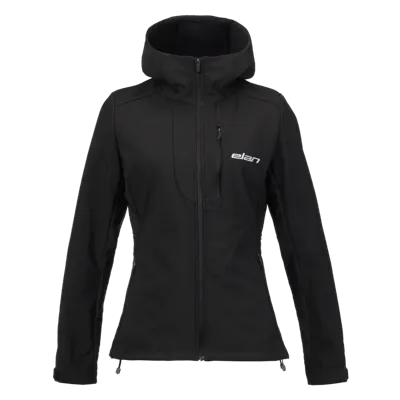 Ženska jakna softshell ELAN BLACK