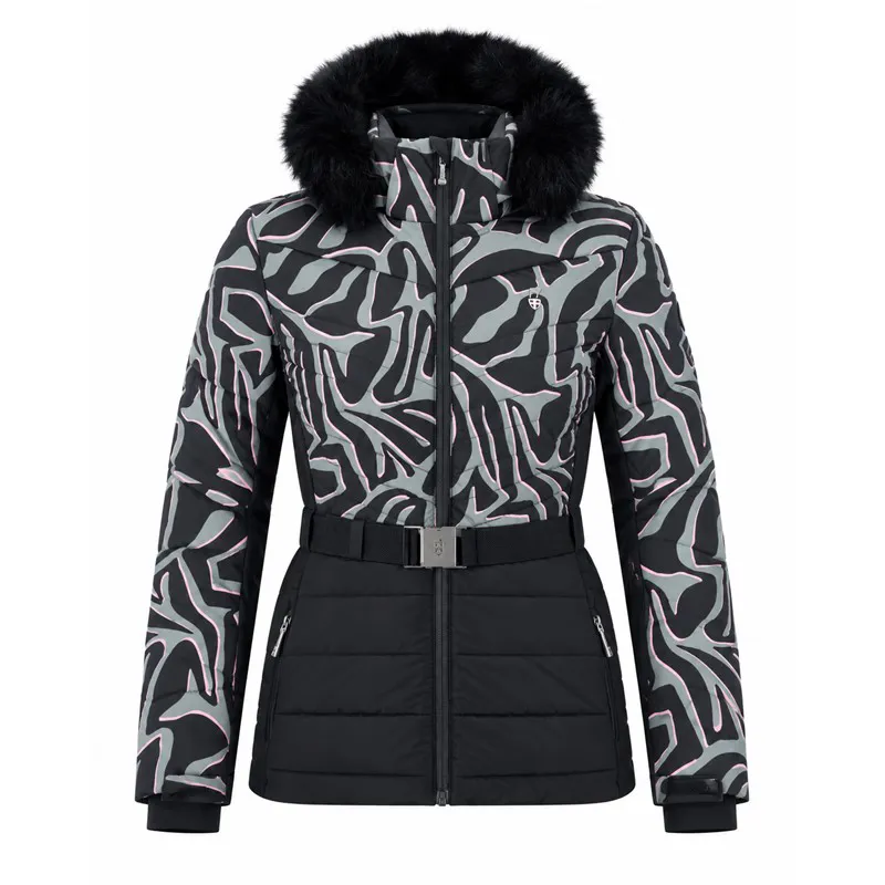 Women's ski jacket AULP CAPRI AO WILD FLORA