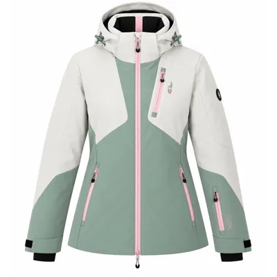 Women's ski jacket AULP ELFFY LICHEN