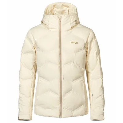 Women’s ski jacket HALTI Nordic Arcty II Seedpearl White