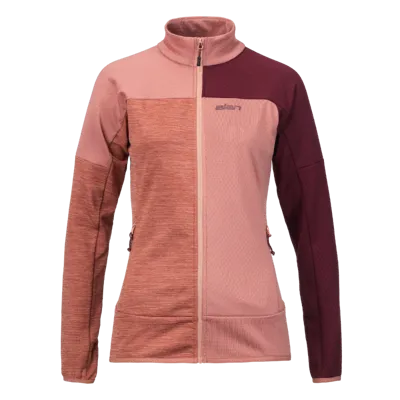 Ženska flis jopica ELAN JACKET ROSE W