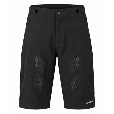 Ženske bermuda kolesarske hlače ELAN BLACK