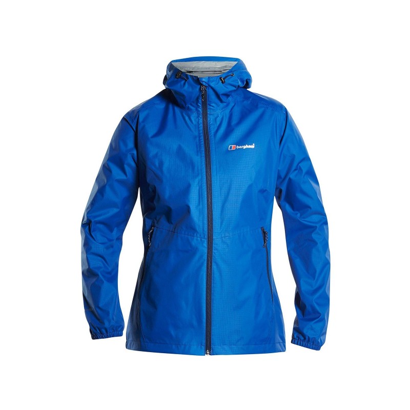 Berghaus Deluge Light je ženska pohodna jakna, zasnovana za zagotavljanje visoke stopnje zaščite pred vremenskimi vplivi med aktivnostmi na prostem. Izdelana je iz popolnoma vodoodporne tkanine Hydroshell®.