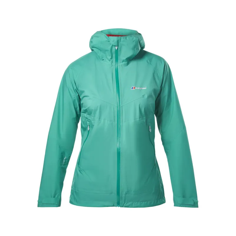 Ženski anorak Berghaus Fast Packing je lahek, vodoodporen anorak, idealen za izlete v gore, ko je vsak gram pomemben. Izdelan je iz materiala Hydroshell Elite, ki zagotavlja visoko stopnjo vodoodpornosti, kar je ključno za ohranjanje udobja in suhosti.