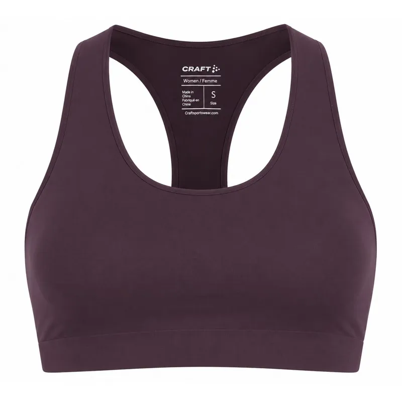 Women's sports bra CRAFT COLLECTIVE DKPLUM