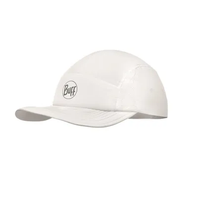 Športna kapa BUFF® 5 PANEL GO CAP SOLID WHITE