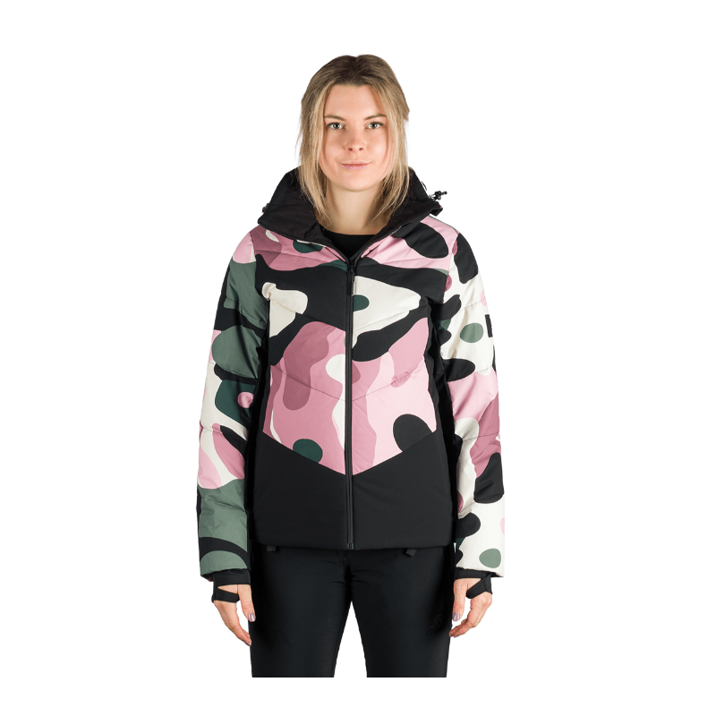 Odkrij NORTHFINDER KAYLEIGH – žensko smučarsko jakno z membrano 10.000 mm, toplo izolacijo in elegantnim videzom. Idealna za smučanje in zimske dni.