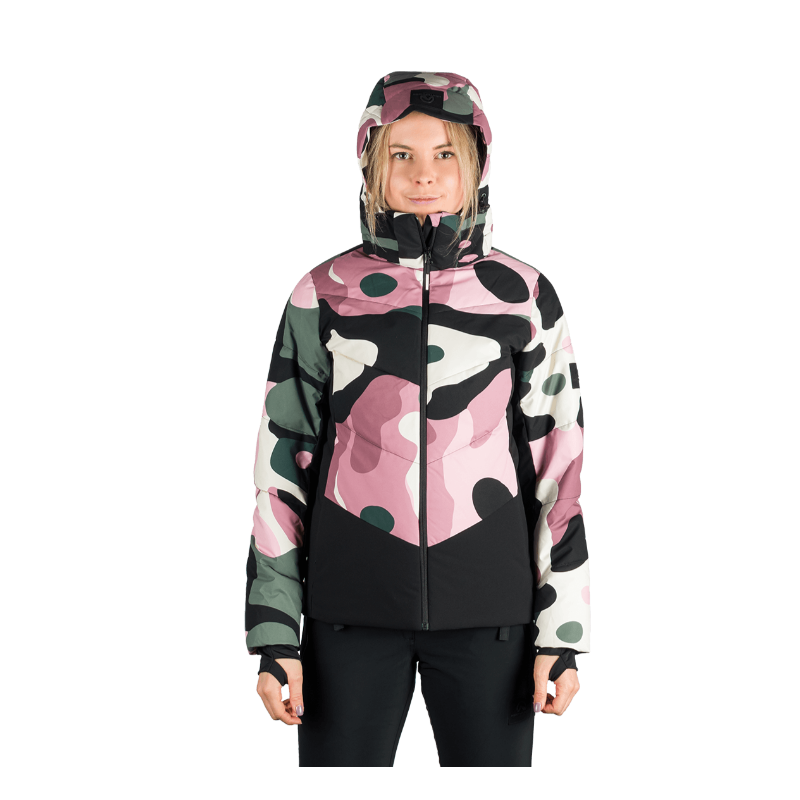 Odkrij NORTHFINDER KAYLEIGH – žensko smučarsko jakno z membrano 10.000 mm, toplo izolacijo in elegantnim videzom. Idealna za smučanje in zimske dni.