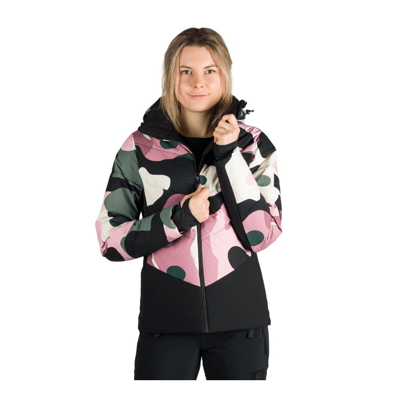 Odkrij NORTHFINDER KAYLEIGH – žensko smučarsko jakno z membrano 10.000 mm, toplo izolacijo in elegantnim videzom. Idealna za smučanje in zimske dni.