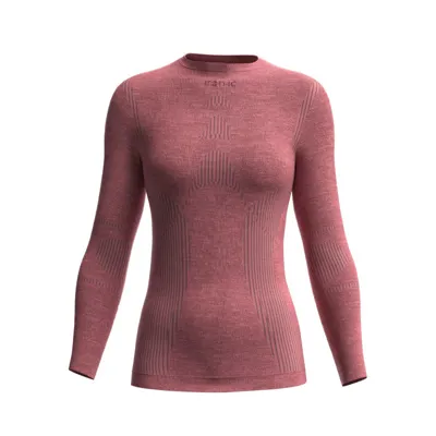 Ženska smučarska spodnja majica IRON-IC T-SHIRT IRN MERINO PPLB T 7.1