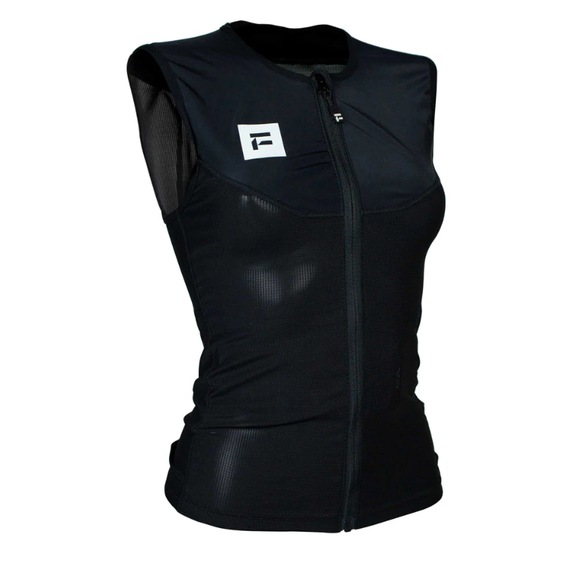 Ženska zaščita za hrbet FLAXTA BEHOLD združuje varnost, udobje in fleksibilnost. Zračna, lahka in certificirana po EN 1621-2. Idealna za smučanje in deskanje.