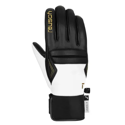 Ženske smučarske rokavice MIKAELA SHIFFRIN R-TEX® XT BLACK/WHITE
