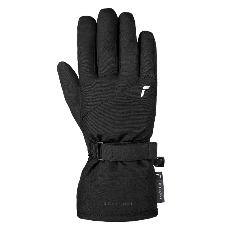 REUSCH ALENA R-TEX® XT women's ski gloves provide exceptional warmth with PrimaLoft® Gold insulation, waterproof protection, and Touch-Tec™ technology for phone use without removing gloves.