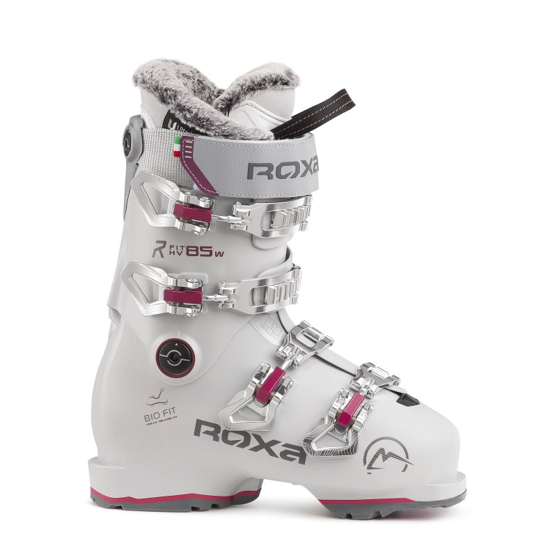 Smučarski čevlji Roxa R/Fit 85W je zasnovan za napredne ženske smučarke, ki iščejo udobje in nadzor med smučanjem.